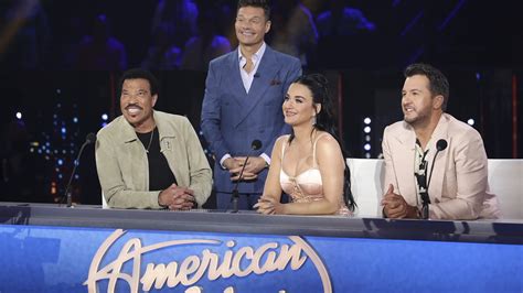 Feb 20, 2023 · Who are the judges on American Idol 2023? Lionel Richie, Katy Perry and Luke Bryan are returning to host again on the show’s sixth season since it was revived on ABC. 